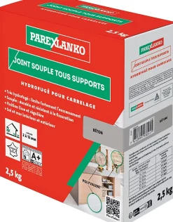 Joint souple tous supports béton 2,5 kg-Parexlanko Clearance