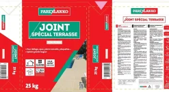 Parexlanko Joint spécial terrasse ton pierre 25 kg