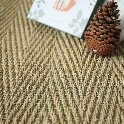 Jonc de mer - Assam - Chevron - Rouleau de 2m x 6m-Décoweb Outlet