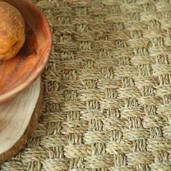 Jonc de mer - Chennai - Natté 4x4 - Rouleau de 2m x 1m-Décoweb Sale