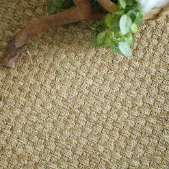 Décoweb Jonc de mer - Chennai - Natté 4x4 - Rouleau de 2m x 4m