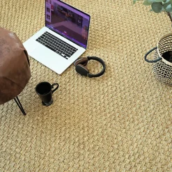 Décoweb Jonc de mer - Paro - Fin Natté 4x4 - Rouleau de 2m x 3m