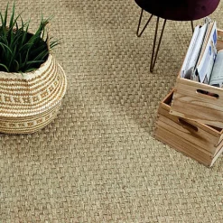 Jonc de mer - Paro - Fin Natté 4x4 - Echantillon 15 x 20 cm-Décoweb Best