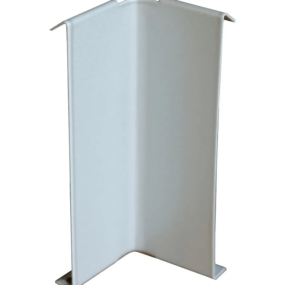Jonction angle rentrant pour profilé clipsable Laqué Gris Aluminium --Jouplast Clearance