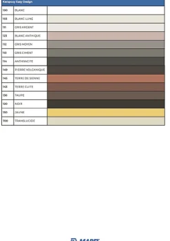 KERAPOXY EASY DESIGN - Coloris : 132 Beige 2000 - Pot de 3 kg-Mapei Discount