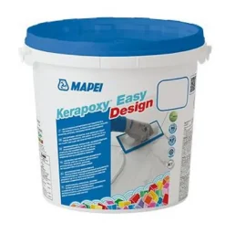KERAPOXY EASY DESIGN - Coloris : 113 gris ciment - Pot de 3 kg-Mapei New