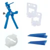 Diamwood Expert En Equipement Kit 301 pcs de Pose Carrelage 100 Croisillons 2 mm Autonivelants + 1 Pince + 100 Cales + 100 pcs Bagues de Protection - Diamwood