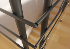 Kit articulation pour garde corps Oxalis gris-Alumin'home Online