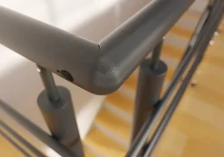 Kit articulation pour garde corps Oxalis gris-Alumin'home Online