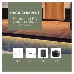 Kit bandeau LED avec transformateur - LightPro --Light Pro Outlet