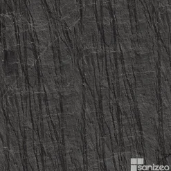 Kobert-in Kit de 2 Panneaux d'Habillage Décoratif Mural Douche, L120xl120x0.4 cm, finition finition pierre noire, Manson KOBERTIN