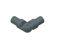 Sogem Kit de fixation d'angle anthracite ral 7018