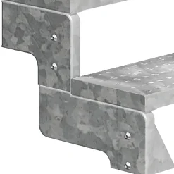 Kit de fixation de deux marches Stroomi acier-Fortia Hot