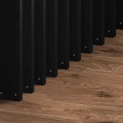 Kit de fixation pour claustra couleur noir-