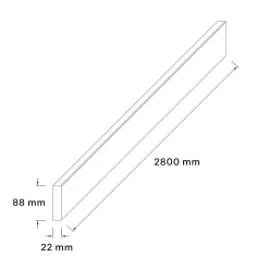 Kit de fixation pour claustra blanc-12vis / 6 équerres à visser