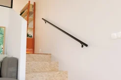 Alumin'home Kit de fixation pour main courante aluminium noir