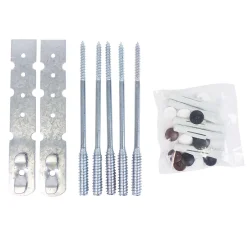 Kit de fixation pour pose en rénovation de fenêtre et porte fenêtre pvc-Acbat Clearance