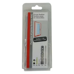 Kit de fixation pour pose en rénovation de fenêtre et porte fenêtre pvc-Acbat Clearance