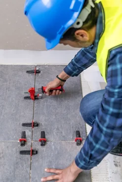 Kit de nivellement Delta Level System pour pose de pavements et carrelages,-Rubi New