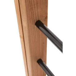 Kit de remplissage pour garde-corps en escalier avec traverses et tubes, Moka-Kordo Outlet