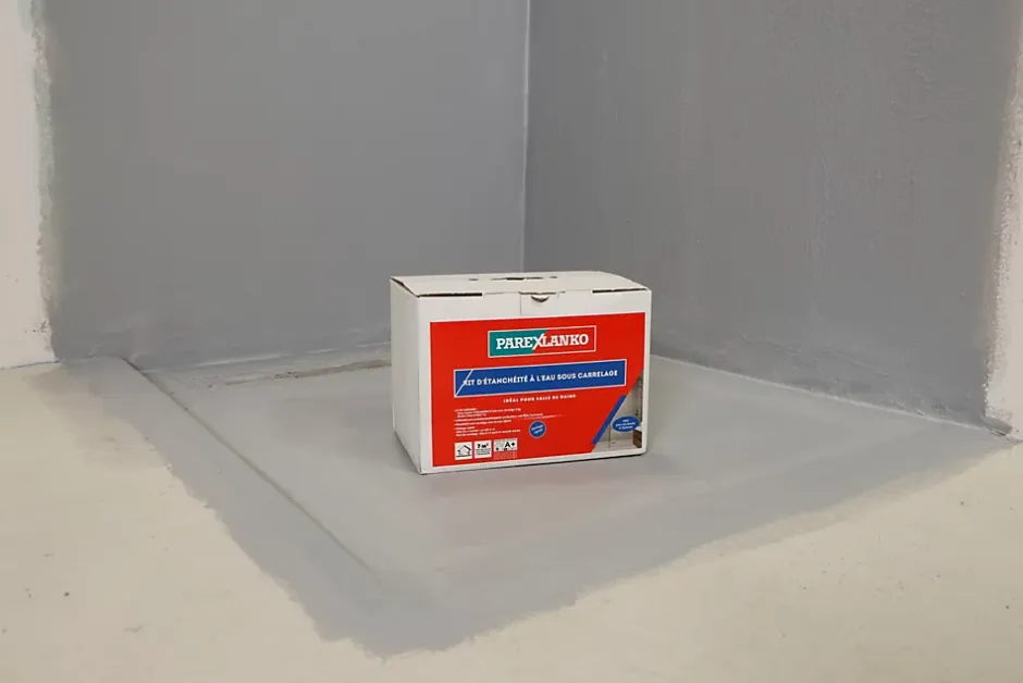 Parexlanko Kit d'étanchéité à l'eau sous carrelage murs et sol GP 7m2