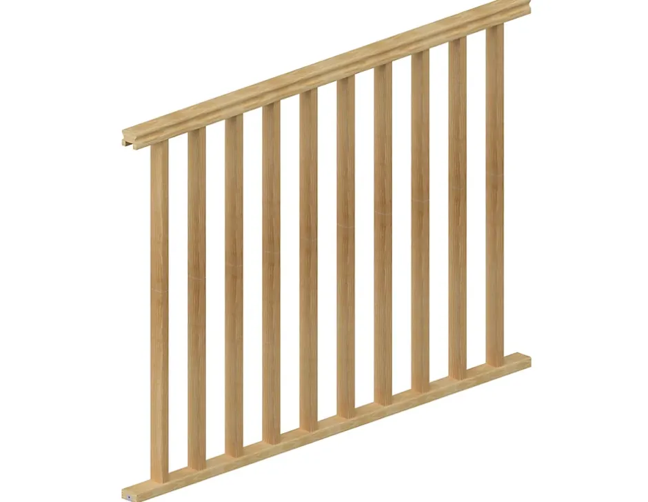 Sogem Kit garde-corps en sapin 1m50 Madeira