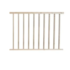 Sogem Kit garde-corps en sapin 1m50 Madeira