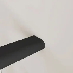 Kit Garde-corps 2m avec raccords muraux - Alu NOIR - Pose verticale à plat - Pour usage intérieur et extérieur-AICA Sanitaire Hot