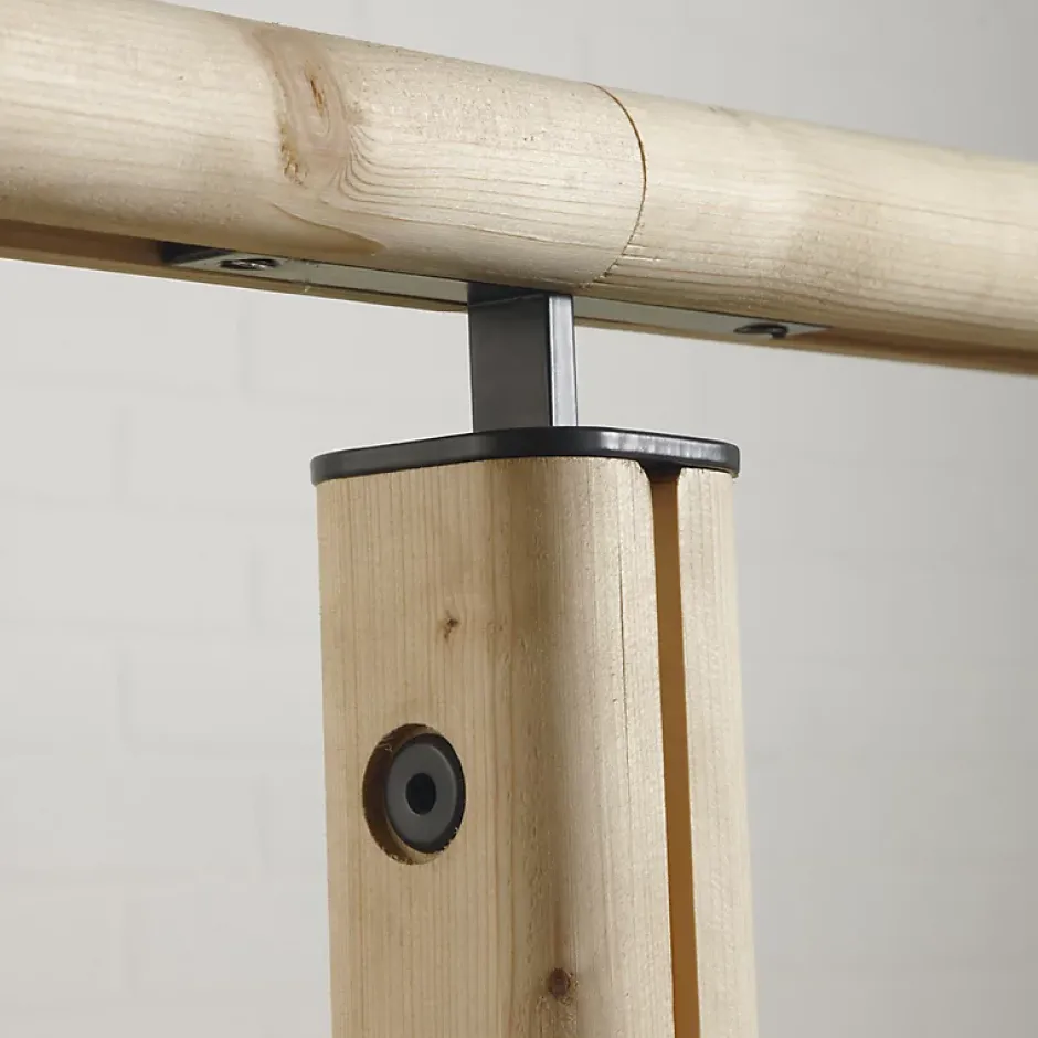 Kit garde-corps sapin 1m pose à plat, Graphit-Kordo New