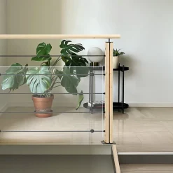 Kit garde-corps sapin 2m pose à plat, Graphit-Kordo Clearance