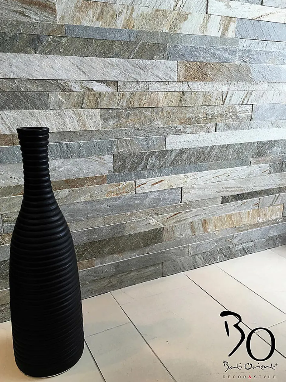 Carrelage Signature Kit Lamelle de Quartzite 3.4.5 6X60 Beige - vendu par boite de 0,81 m2 -