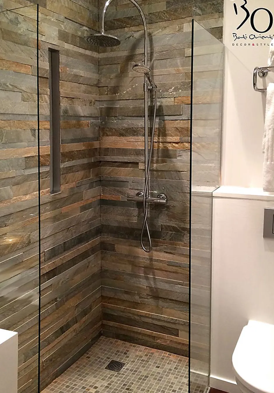 Carrelage Signature Kit Lamelle de Quartzite 3.4.5 6X60 Beige - vendu par boite de 0,81 m2 -