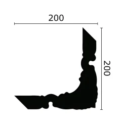 Noel & Marquet Kit éléments de coin NMC ARSTYL Z101 Élement décorative