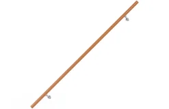 Alumin'home Kit main courante hêtre miel 2M