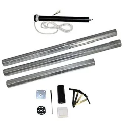Kit moteur télescopique pour volet roulant axe de 60