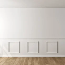 Nordlinger Pro Kit moulure décor 6 - 200 à 400cm - Moulure murale bois pour soubassement