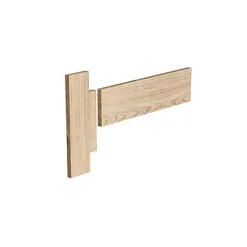 Kit plinthe escalier chêne brut pour kit de rénovation