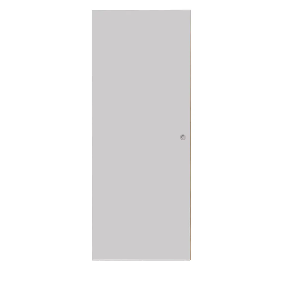 Kit porte coulissante MDF prêt à peindre 83 cm + Rail-Optimum Hot