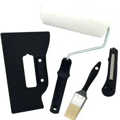 Kit pour pose de papier peint / fibre de verre - 4pièces