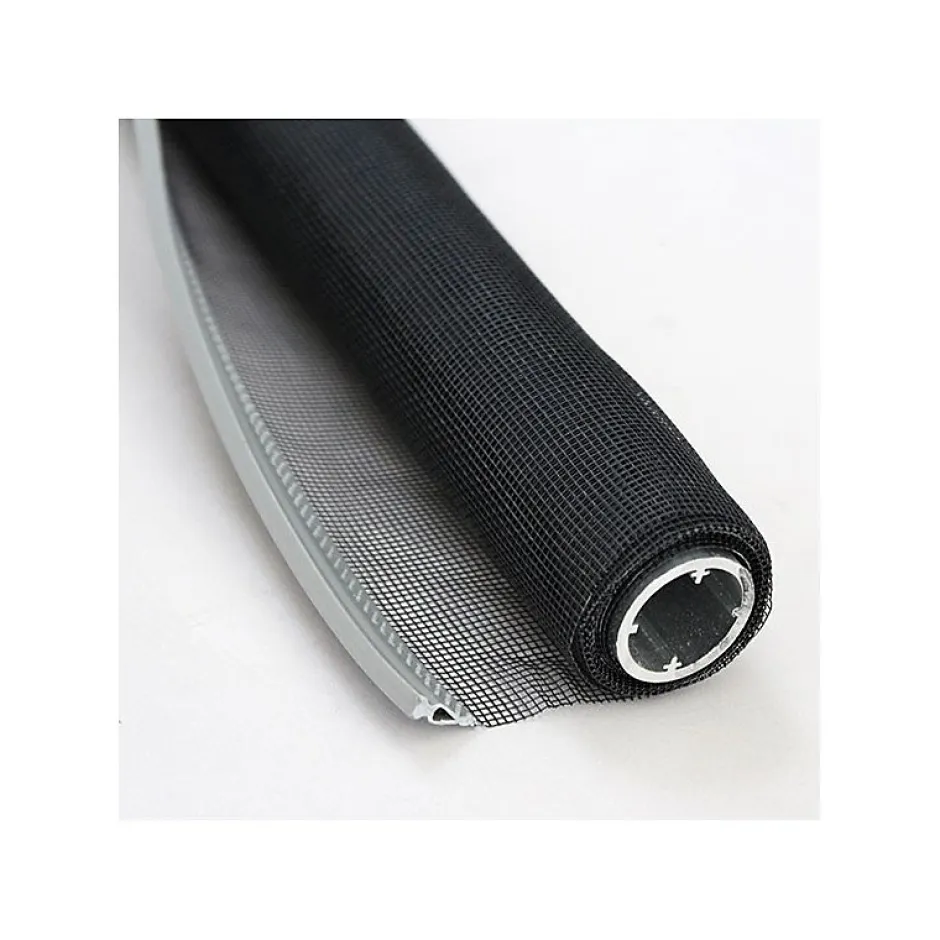 KIT toile de remplacement pour moustiquaire enroulable Latérale coloris gris-Moustikit Clearance