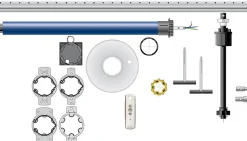 Kit volet roulant motorise Roller drive 250 x 200 2401062 Roller Drive-Somfy Sale