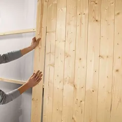 Colours Lambris brut 205x10,5x8,5 cm (vendu à la botte)