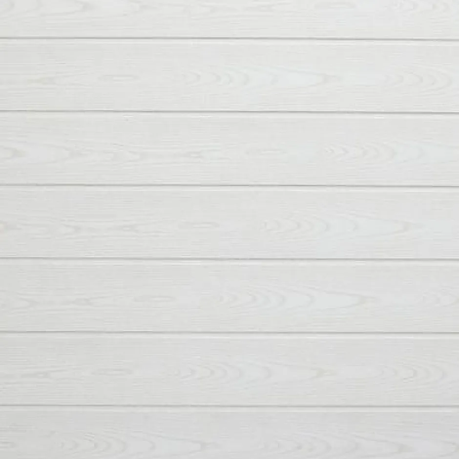 Lambris MDF frêne blanc (vendu à la botte)