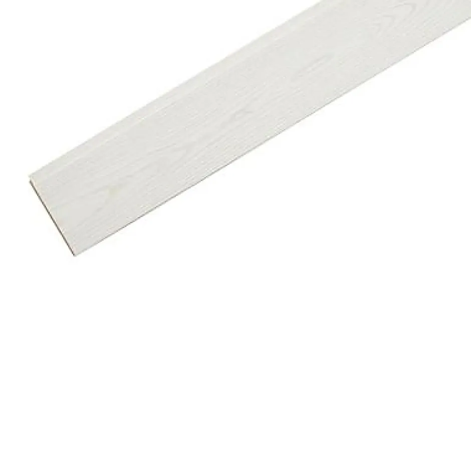 Lambris MDF frêne blanc (vendu à la botte)