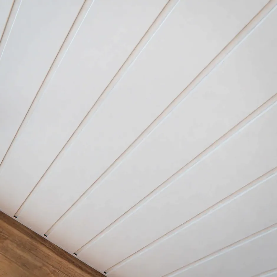 Lambris PVC 100 mm - Lot de 10 Lames - Blanc - 1.80 m, 1800 x 100 x 8 mm (1,80 m²)-Tecnoprofils Best