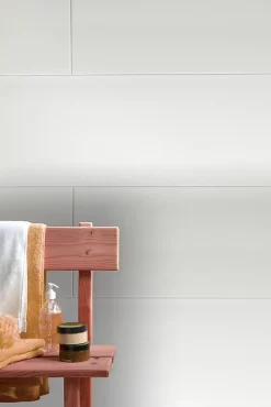 Lambris PVC Dumaclip uni blanc mat 25 x 120 cm-Dumaplast Clearance