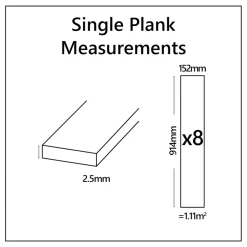 Lame PVC adhésive Ragga bois brun vintage15,2 x 91,4 cm-GoodHome Online