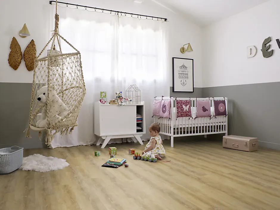 Lame PVC auto-adhésive Senso Premium Balade bois miel 18,4 x 121,9 cm (vendue au carton)-Gerflor Hot