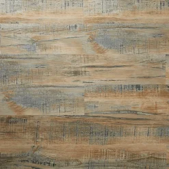 GoodHome Lame PVC clipsable Baila décor bois brun vintage L. 122 x l. 15 cm