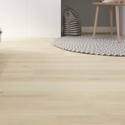 GoodHome Lame PVC clipsable Baila décor chêne clair L. 122 x l. 15 cm